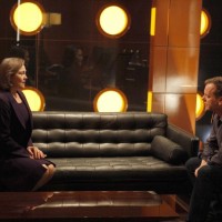 President Allison Taylor and Jack Bauer meet at CTU 24 Season 8 Episode 18